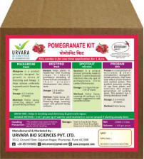 Urvara Pomegranate Kit - Organic Kit for Growth and Flowering 